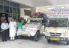 Serving and retired judicial officer, advocates, staff members donate relief material for flood affected residents of Patiala