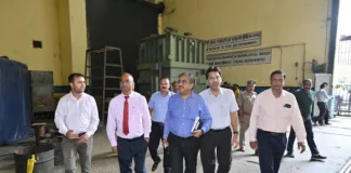 Chairman BBMB on Visit to Dehar Power House