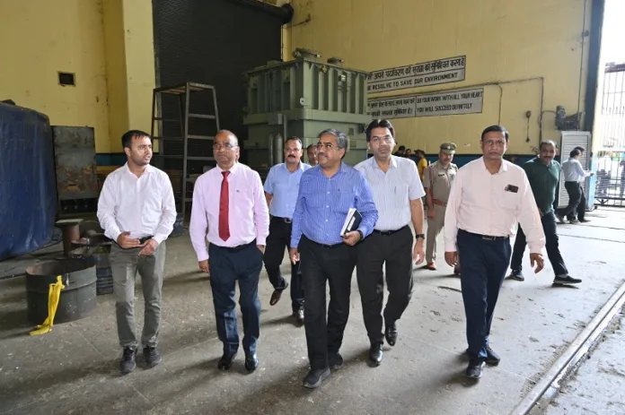Chairman BBMB on Visit to Dehar Power House