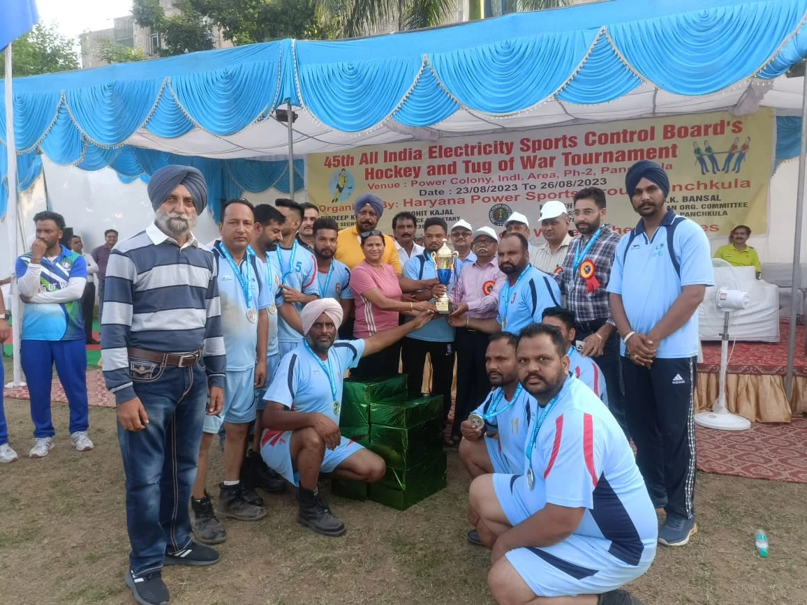 PSPCL shines in All India Electricity Sports Control Board games; won Gold and Silver in two games 