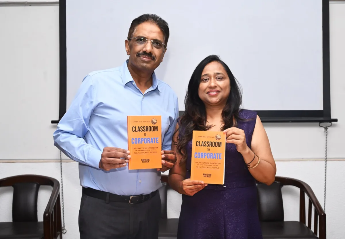 Ravi Garg’s ‘Classroom to Corporate’ book for young professionals entering the corporate world unveiled