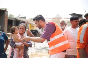 Joti Foundation lends helping hand to humanity in trying times of flood devastation; supplied dry ration to villages of Fazilka 