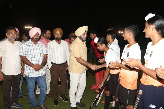 Gakhal-Surjit National Sports Day Hockey-2023 begins at Burlton Park