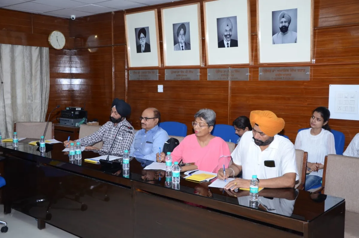To discuss crucial matters of development of affiliated colleges,  meeting of College Development Council of GNDU held