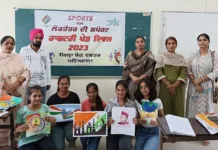 Government Bikram College of Commerce Patiala National Sports Day chosen for Voter's Awareness