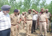 IG Gurpreet Bhullar & SSP Viveksheel Soni conduct live raid at Punjab-Himachal border area