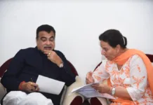 Patiala's Northern Byepass completion, flooding amongst various issues raised by Preneet Kaur with Nitin Gadkari