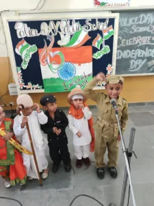 Independence Day Celebrated at Police DAV Patiala with great enthusiasm 