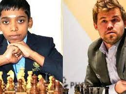 Chess World Cup Final: first game between GM Pragg & world Number one GM Magnus Carlsen remained evenly matched-BS Sandhu-Photo courtesy-Republic world