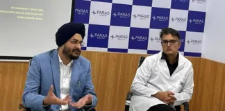 12 year girl with bone cancer gets a new lease of life at Paras Health Panchkula