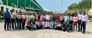 Govt Mohindra College organised industrial visit for science students to IOL chemical 