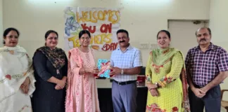 Teacher Day Celebrated at Police DAV Public School Patiala