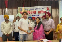 Deputy Commissioner Sakshi Sawhney Launches District-Wide Campaign against Drugs from Public College Samana