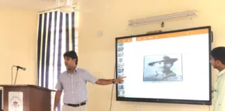 Renowned Historian Enlightens Students on Bhagat Singh's Birth Anniversary, Unveiling the Idea Behind His Inspiring Personality