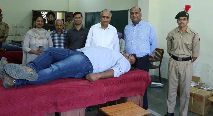 ‘Donate Blood- Save Lives’-Thapar Polytechnic College, Patiala organised blood donation camp 