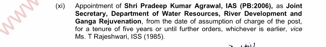 Another Punjab cadre IAS goes on central deputation