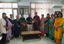 Dr Vishal Goyal mentored Govt Bikram College staff for NAAC