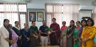 Dr Vishal Goyal mentored Govt Bikram College staff for NAAC