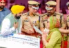 Two Punjab police cops families gets Rs 3 crore cheques from CM; cops martyred/ died during call of duty