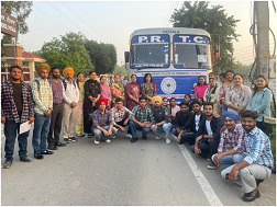 Govt Bikram College students visited Science City on educational tour