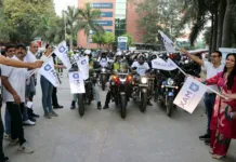 Max Hosiptal organizes bikers’ rally on ‘Breast Cancer Awareness’ theme