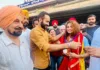 Asian games medalists Toor, Bains gets rousing welcome at Patiala; Meet Hayer honours Samra,Toor, Bains