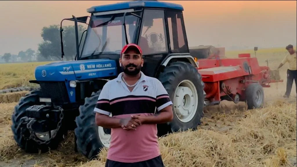 Punjab’s young farmer sets target to make Rs 1 Cr from paddy stubble this season; already makes Rs 16 lacs  