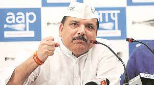 “Good Morning Sanjay, This is ED”-law enforcement agency raided Aam Aadmi Party MP-Photo courtesy-India TV News
