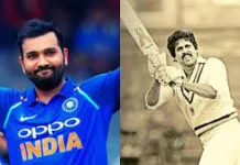 After today’s match, Indian opener Rohit Sharma becomes ‘King of Sixes’; also breaks Kapil Dev’s record-Photo courtesy- TV 9 Marathi