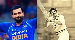 After today’s match, Indian opener Rohit Sharma becomes ‘King of Sixes’; also breaks Kapil Dev’s record-Photo courtesy- TV 9 Marathi