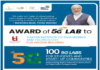 Thapar Institute Patiala chosen as the inaugural recipient for the '100 5G Use Case Labs' initiative by DoT, GoI