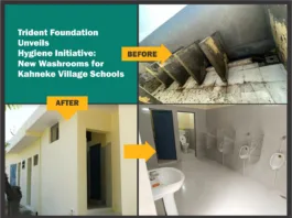 Trident Foundation Unveils Hygiene Initiative: New Washrooms for Village Schools, Barnala