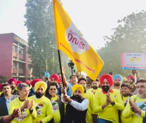 India’s largest cycle rally organized at Ludhiana to break backbone of drugs under the command of CM Mann