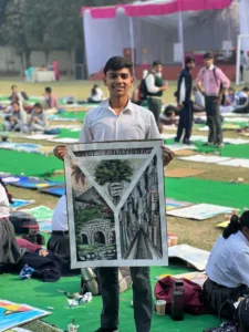 Police DAV Public School Patiala celebrates Remarkable Victory in Inter-School Painting Competition