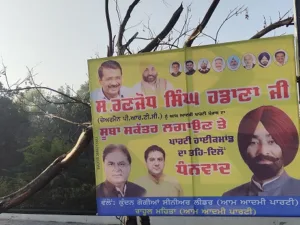 Defying NGT orders, Illegal hoardings, banners nailed to trees in Patiala, authorities fail to check, take action against offenders