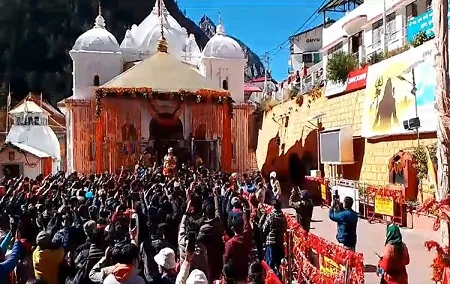 Gangotri Dham Portals closed for winter-Photo courtesy-AIR