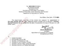 Senior IPS officer appointed Director, SPG