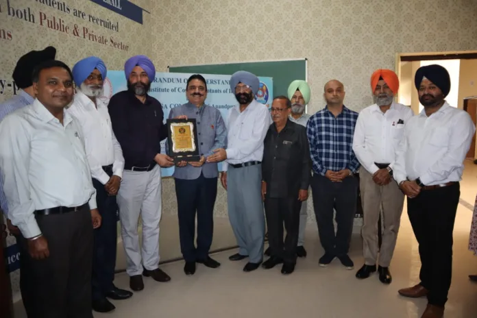 Khalsa College Anandpur Sahib and Institute of Cost Accountants Kolkata Forge Strategic Partnership