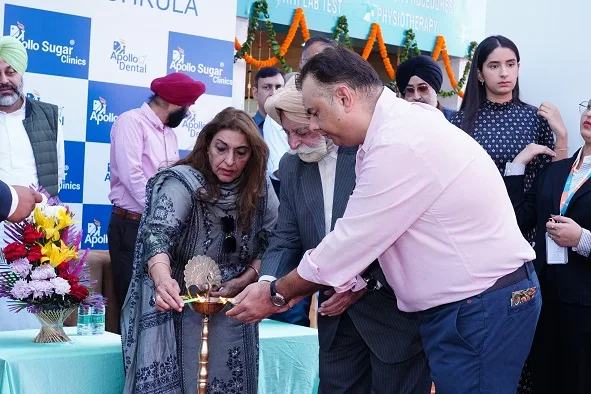 Ravneet Bittu inaugurates Apollo Clinic’s premium Healthcare Services at Panchkula