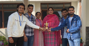 Govt Bikram College students brings laurels; runners up in inter college chess tournament