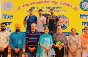 Jasjit Singh of Ryan Patiala clinches Double Gold Triumph at Punjab's 67th Inter-District School Athletic Meet