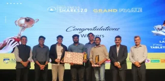 TiE -Budding entrepreneurs Compete with Innovative Ideas at Grand Finale of Future Business Sharks-2.0