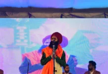 Sufi Festival at Malerkotla - Kanwar Grewal demonstrates his art on second day