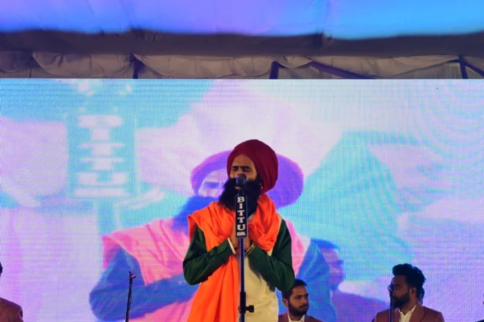 Sufi Festival at Malerkotla - Kanwar Grewal demonstrates his art on second day