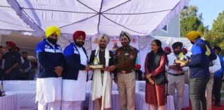 Punjab against drugs: as part of Punjab against Drugs campaign, Rupnagar Police organise hockey matches at Hawks Club
