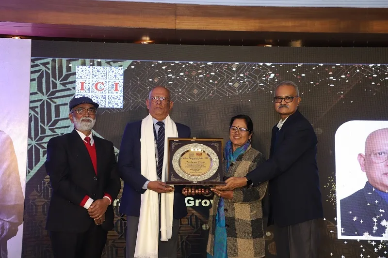 Suneel Grover Ex-MD HPSLDC awarded Life Time Achievement Award