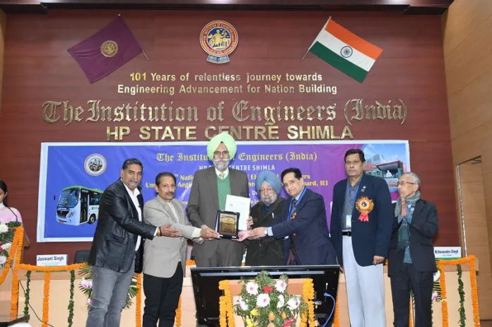 PSPCL CMD Er. Baldev Singh Sran awarded with coveted Eminent Engineers Award 2023