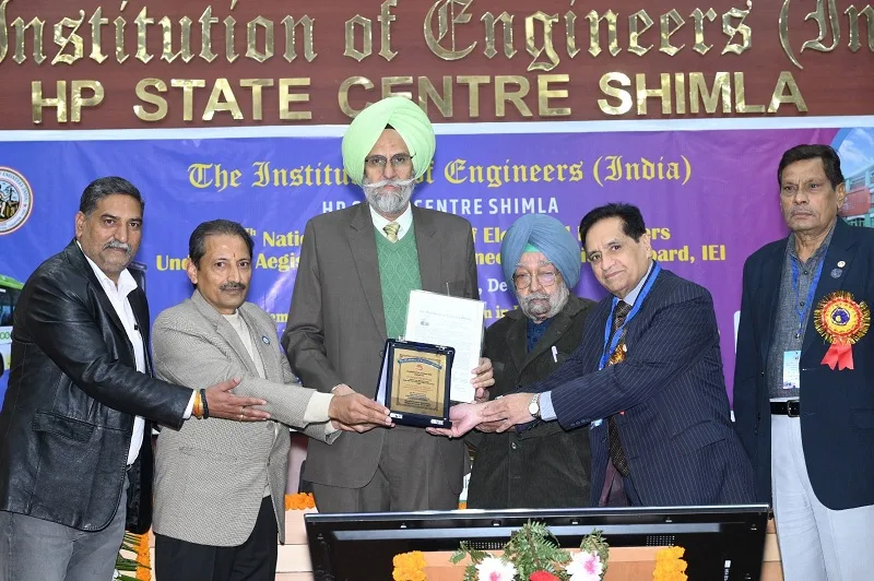 PSPCL CMD Er. Baldev Singh Sran awarded with coveted Eminent Engineers Award 2023 
