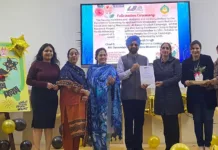 Mohindra College felicitated students, faculty for participating in ‘Young People for Change Campaign’