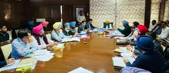 Punjab govt saves Rs 158 Crores through transparent tendering process; directs officials to speed up the development pace- ETO